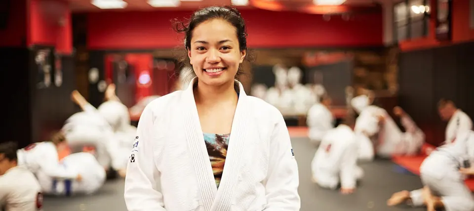 Chelsea martinez training women’s martial arts in westwood nj